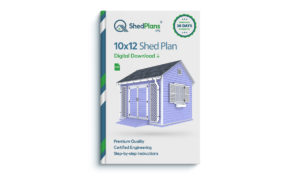 10x12 garden shed plan