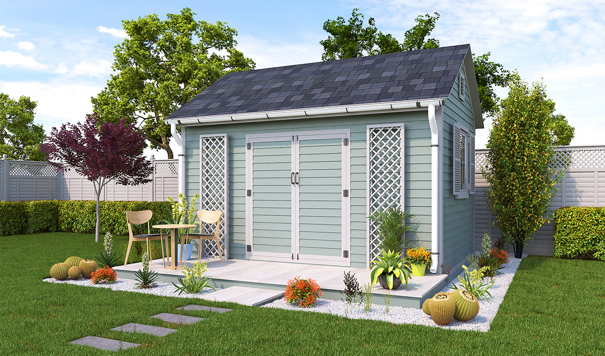 10x14 garden shed preview