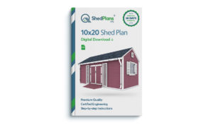 10x20 garden shed plan