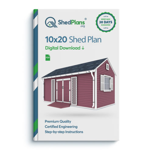 10x20 garden shed plan