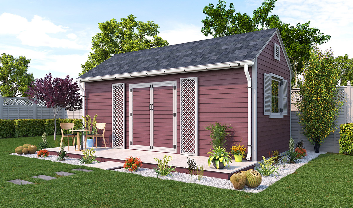 10x20 garden shed preview