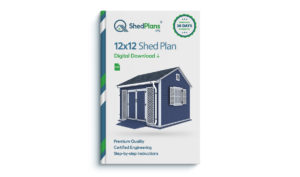 12x12 garden shed plan