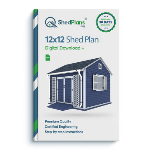 12x12 garden shed plan