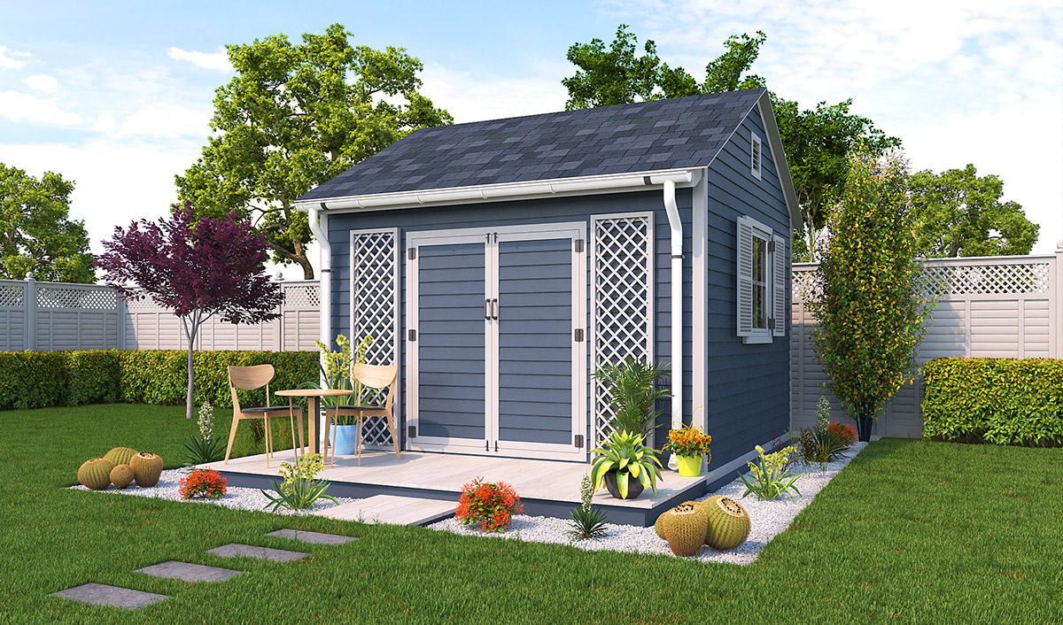 12x12 garden shed preview