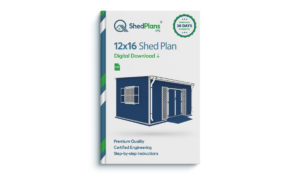 12x16 garden shed plan