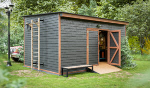 12x16 classic lean to storage shed
