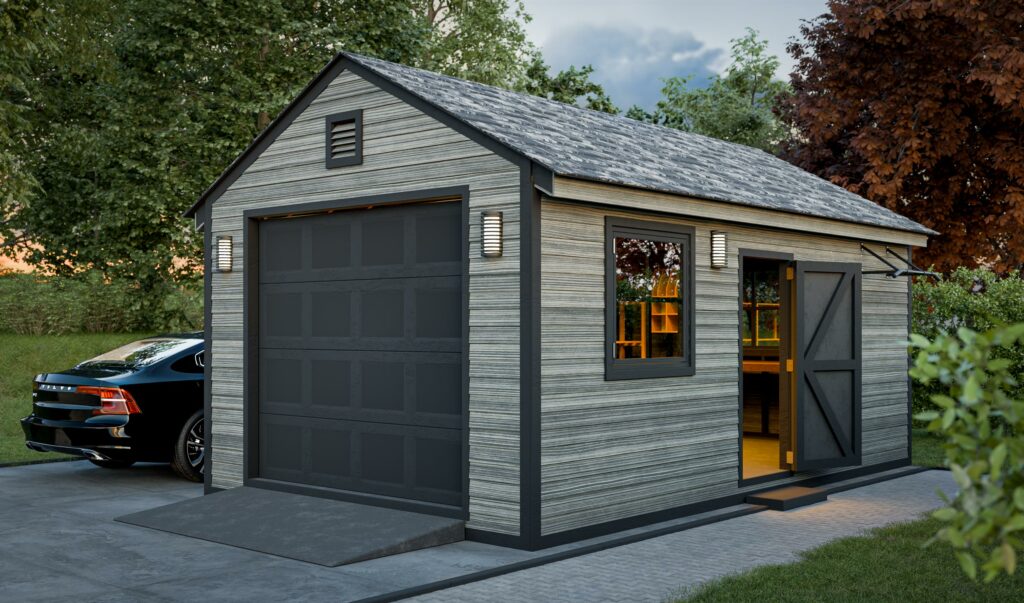 12x20 diy gable garage shed