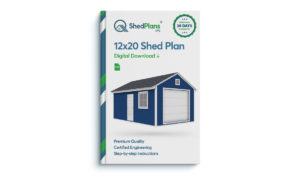12x20 garage shed plan