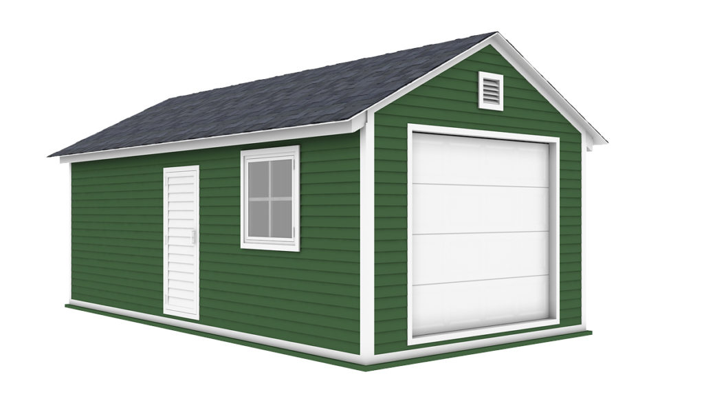 12x24 garage shed