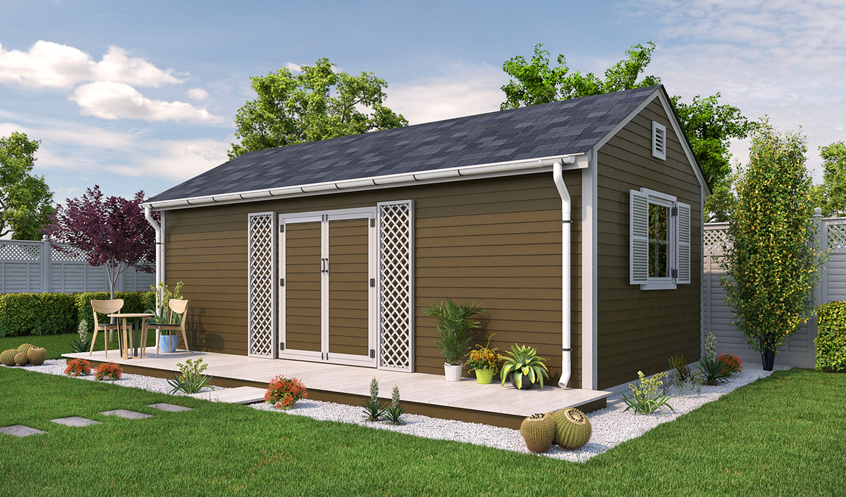 16x20 Garden Shed Preview