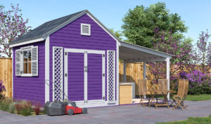 20x10 Garden shed preview