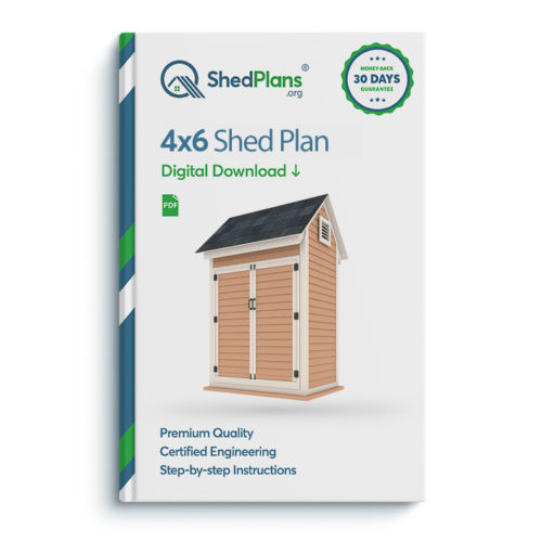4x6 storage shed plan