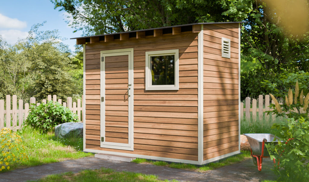 6x10 diy small storage shed design