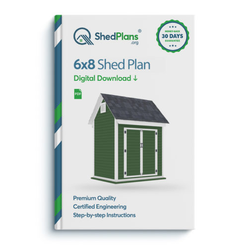 6x8 bike shed plan