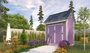 6x8 gable storage shed plans
