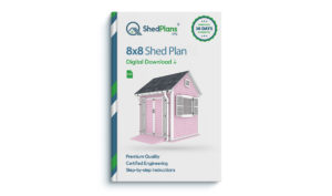 8x8 garden shed plan