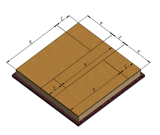 shed floor sheeting with plywood