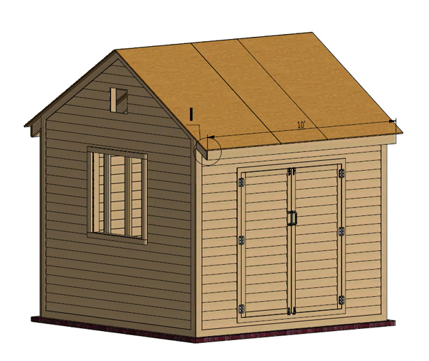 shed roof sheating