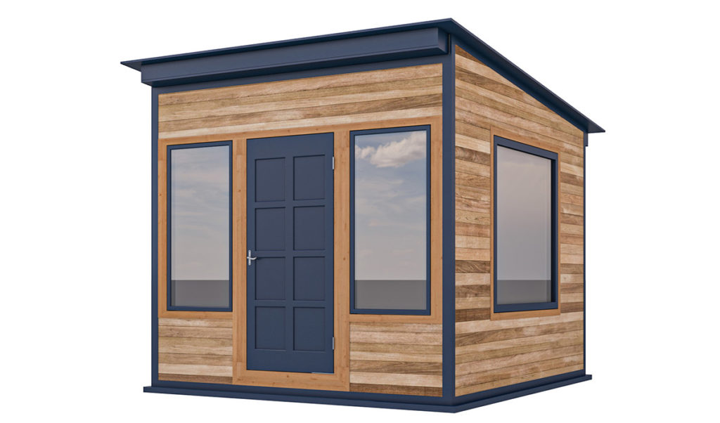 10x10 office shed