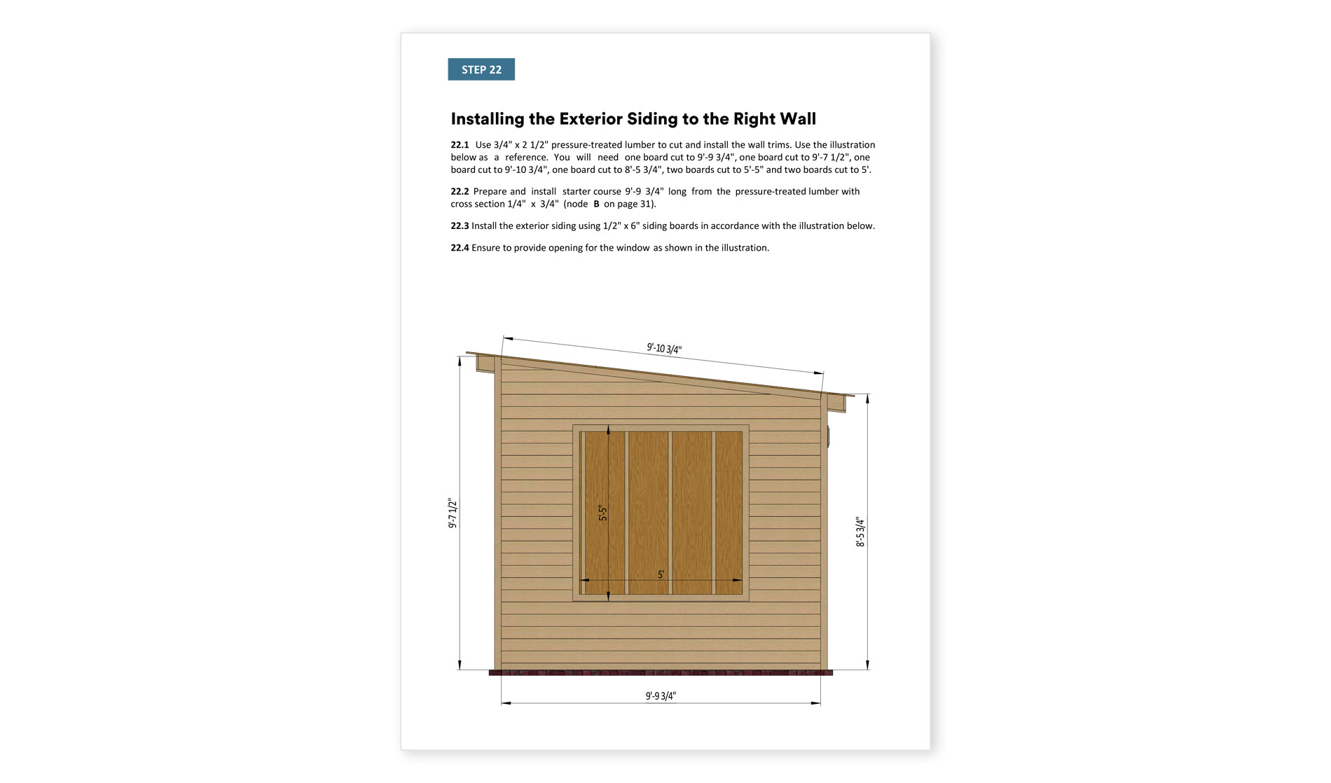 10x10 office shed wall siding