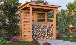 3x6 firewood shed preview