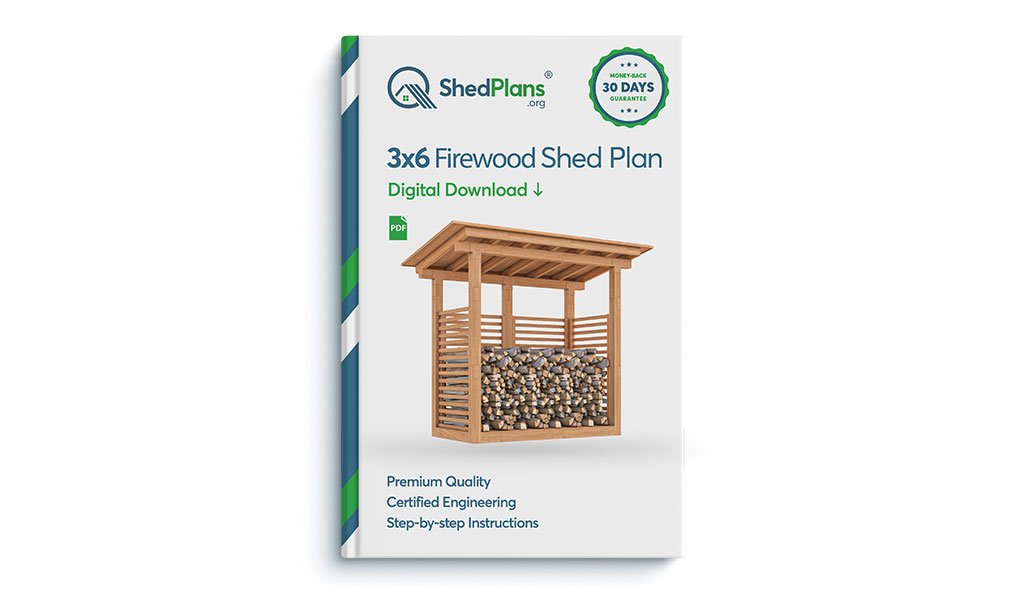 3x6 firewood shed product