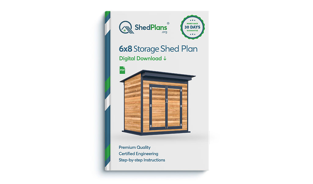 6x8 storage shed product box