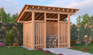 8x10 firewood shed preview
