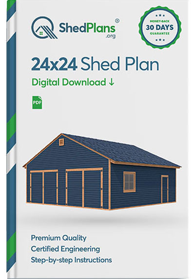 24x24 garage shed product