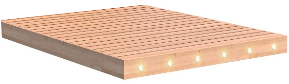 deck for shed