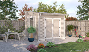 10x10 lean to garden shed preview