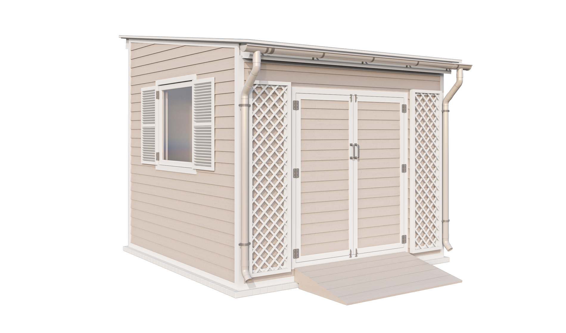 10x10 lean to garden shed