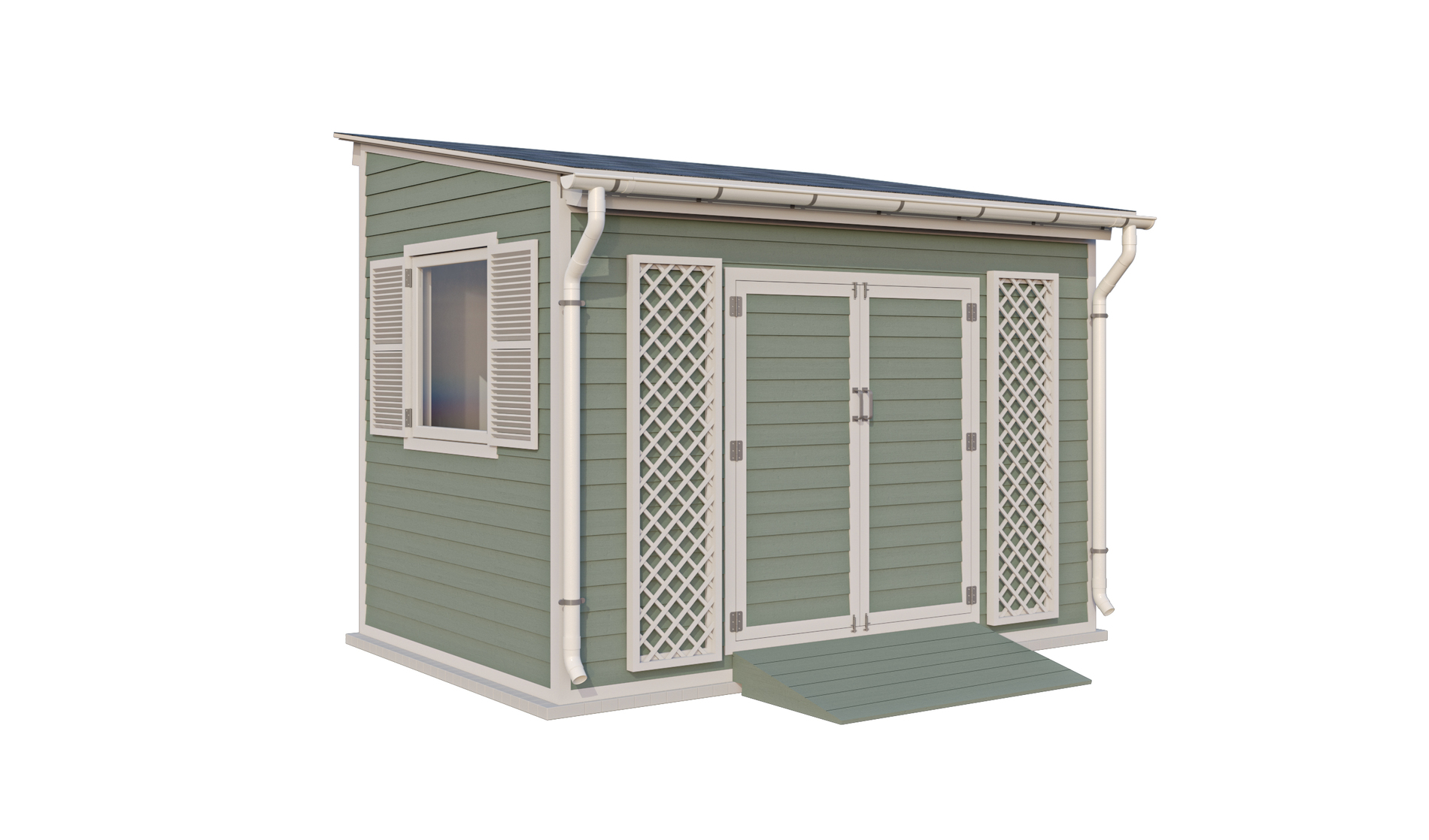 8x12 lean to garden shed