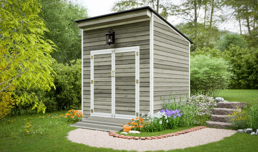 8x8 diy lean to storage shed