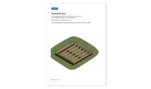 8x8 garden shed floor framing