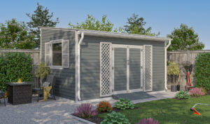 10x16 lean to garden shed preview