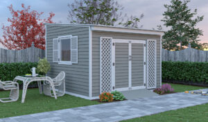 12x12 lean to garden shed preview