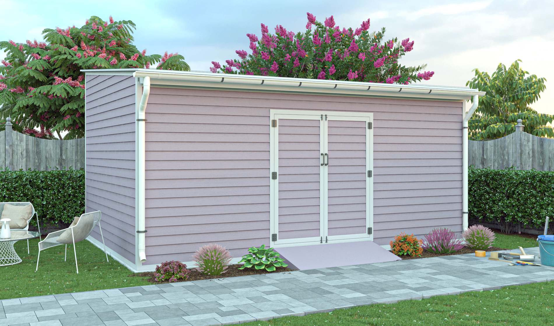 12x18 lean to storage shed preview
