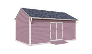 12x20 gable storage shed