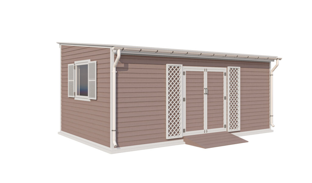 12x20 lean to garden shed