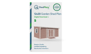 12x20 lean to garden shed plans product