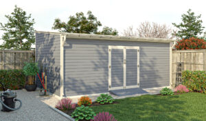 12x20 lean to storage shed preview