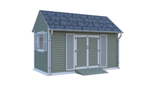 8x16 gable garden shed