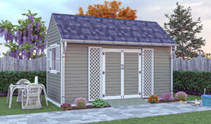 8x16 gable garden shed preview