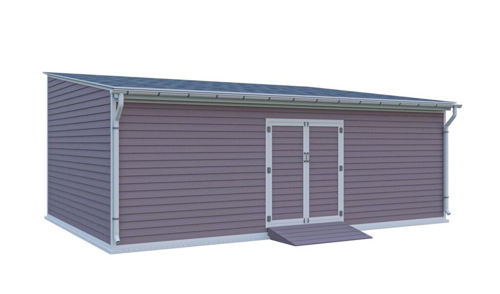 16x24 lean to storage shed