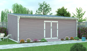 16x24 lean to storage shed preview