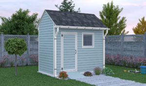 6x10 gable garden shed preview