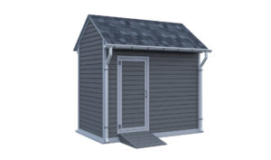6x10 gable storage shed