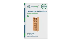 1x2 Garage Shelves Plans Product