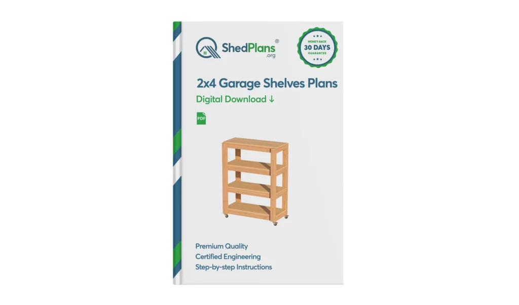 2x4 Garage Shelves Plans Product